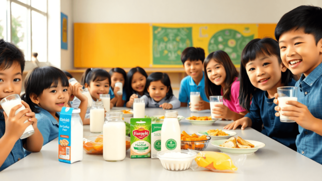 Peran Susu dan Produk Olahannya dalam Memenuhi Nutrisi Anak